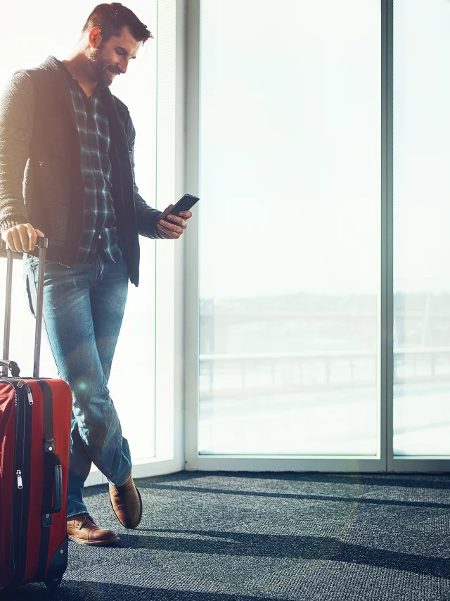 Voyageur aéroport