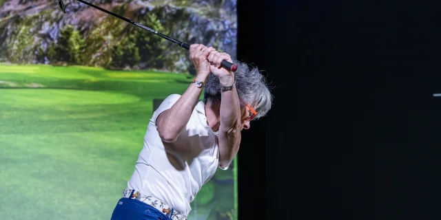 Centre indoor Trackman au Jiva Hill